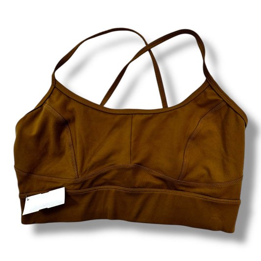Athletic Bra By Varley In Tan, Size: L