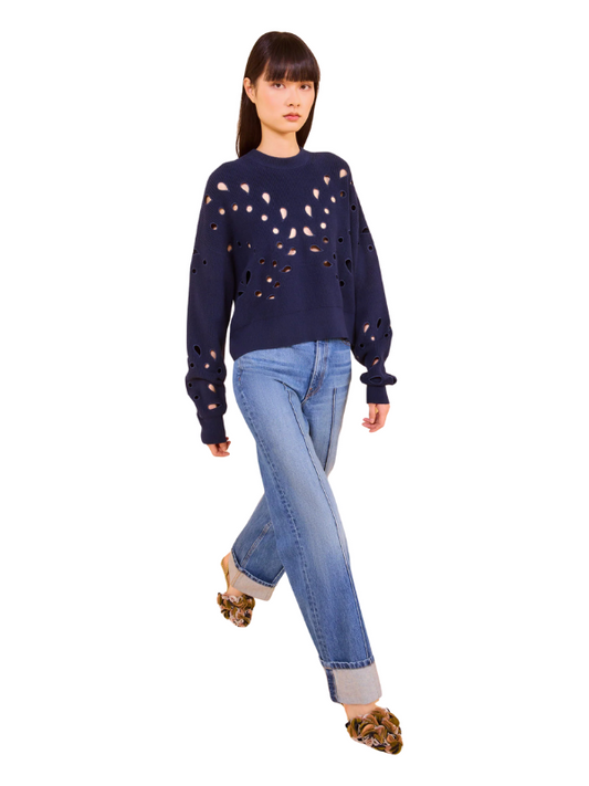 Vanessa Pullover in Midnight