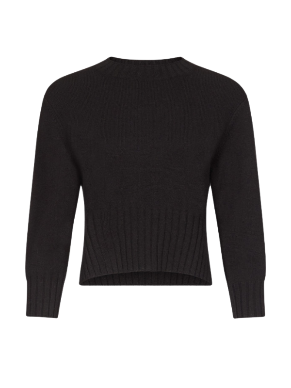 Mora LDS Cashmere Sweater in Black