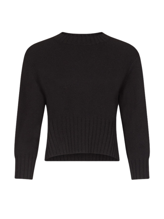 Mora LDS Cashmere Sweater in Black